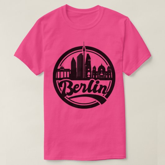 Berlin Skyline T-Shirt (Design vorne)