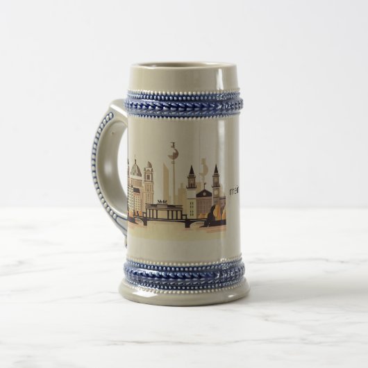 Berlin Skyline Tasse - Heimatliebe Pur (Vorderseite Links)