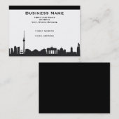Berlin-Skyline-Visitenkarten Visitenkarte (Vorne/Hinten)