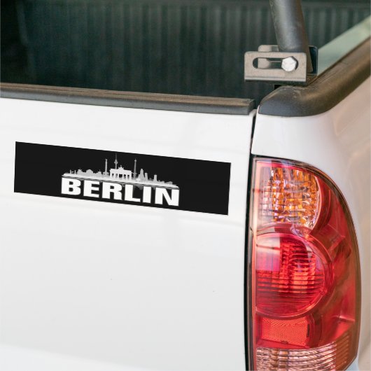 Berlin Stadt Skyline - Autoaufkleber (Auf Lkw)
