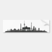 Berlin Stadt Skyline - Autoaufkleber (Vorne)