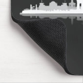 Berlin Stadt Skyline - Geschenkidee Mousepad (Ecke)