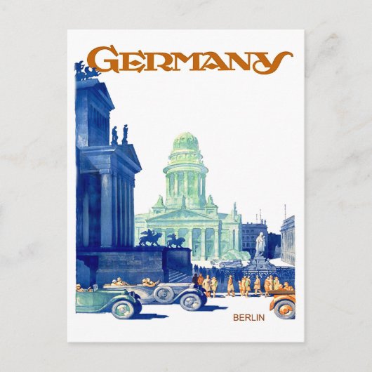 Berlin Stadtzentrum, Deutschland Postkarte (Vorderseite)