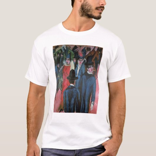 Berlin-Straße Scene, 1913 T-Shirt (Vorderseite)
