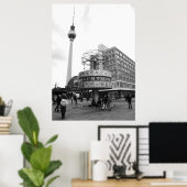 Berlin Straßen Bild Poster (Heimbüro)