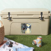 Berlin Street in Late Fall, berühmtes Kunstwerk, Aufkleber (Kühler)