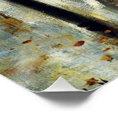 Berlin Street in Late Fall, schöne Kunst Poster (Ecke)