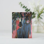 Berlin Street Scene, 1913 Postkarte (Stehend Vorderseite)