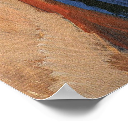 Berlin Street Scene - Ernst Ludwig Kirchner, Poster (Ecke)