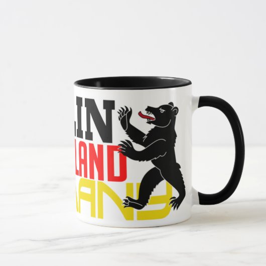 BERLIN Tasse - wählen Sie Stil & Farbe (Rechts)