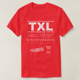 Berlin Tegel Airport TXL T - Shirt