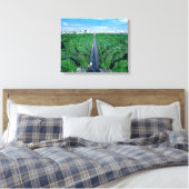 Berlin Tiergarten Leinwand Foto Print (Insitu (Schlafzimmer))