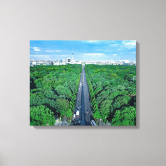 Berlin Tiergarten Leinwand Foto Print