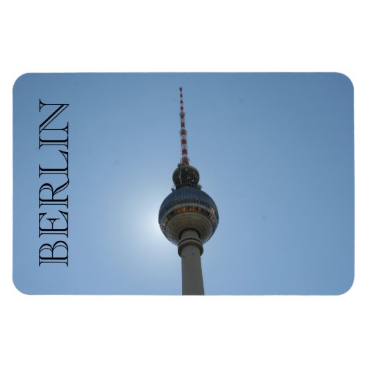 Berlin Tower TV Magnet (Horizontal)