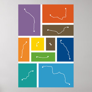Berlin - Transitpaletten Poster