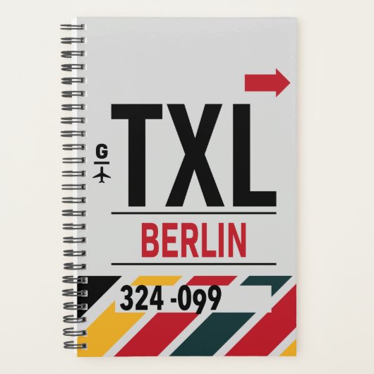 Berlin - Travel Planner 2026 Planer (Vorderseite)
