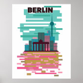 Berlin Travel Poster (Vorne)