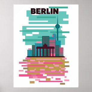 Berlin Travel Poster