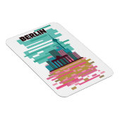 Berlin Travel Poster Magnet (Rechte Seite)