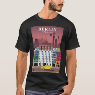 Berlin Travel Poster T-Shirt