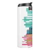Berlin Travel Poster Thermosbecher (Nach links gedreht)