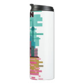 Berlin Travel Poster Thermosbecher (Nach rechts gedreht)