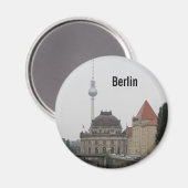 Berlin TV Tower Magnet (Vorderseite/Rückseite)