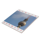 Berlin TV Tower View Keramik Fliesen (Seite)