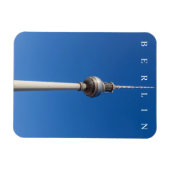 Berlin TV Tower View Kühlschrankmagnet Magnet (Horizontal)