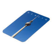 Berlin TV Tower View Kühlschrankmagnet Magnet (Linke Seite)