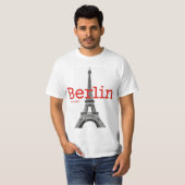 Berlin u. Eiffelturm mstake T-Shirt (Vorne ganz)