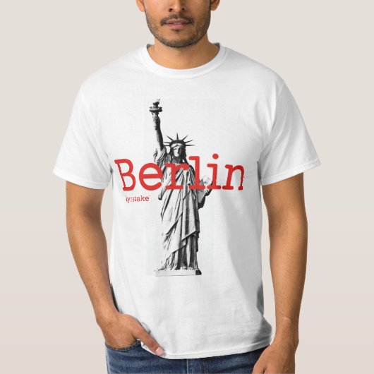 Berlin u. New York mstake T-Shirt (Vorderseite)