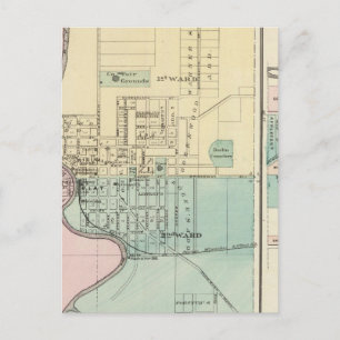 Berlin und das Dorf Plymouth Postkarte