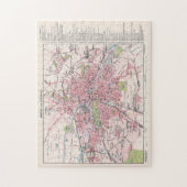 Berlin und Umgebung Antike Karte Puzzle (Vertikal)