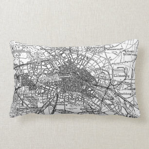 Berlin und Umgebung Map (1911) Lendenkissen