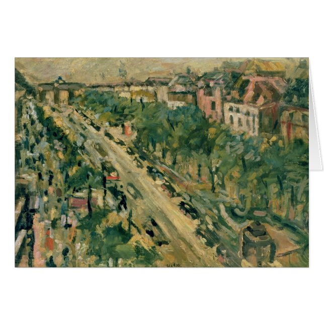 Berlin, Unter Höhle Linden, 1922 (Vorderseite (Horizontal))