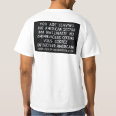 Berlin-US-Streitkräfte T-Shirt (Rückseite)