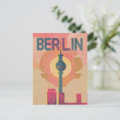 Berlin Vintag Postkarte (Stehend Vorderseite)
