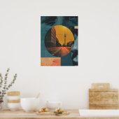 Berlin Vintage Kunst Poster (Küche)