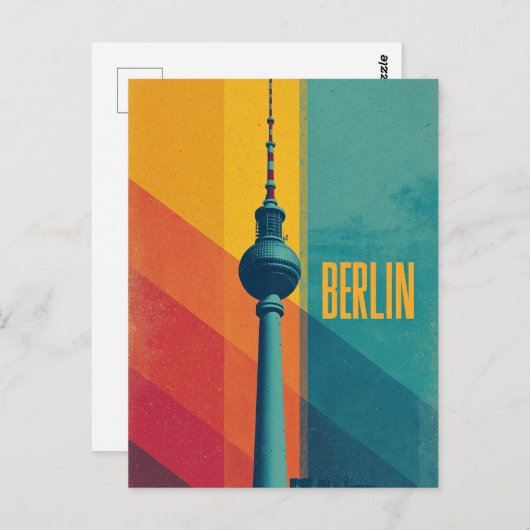 Berlin vintage postkarte (Vorne/Hinten)