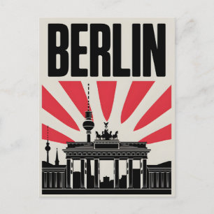 Berlin Vintage Postkarte