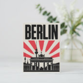 Berlin Vintage Postkarte (Stehend Vorderseite)