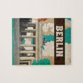 Berlin Vintage Travel Poster Puzzle (Horizontal)