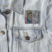 Berlin Wall Graffiti art Button (Beispiel)