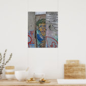 Berlin Wall Graffiti art Poster (Küche)