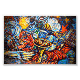 Berlin Wall Graffiti Artwork Street Art Deutschlan Fotodruck