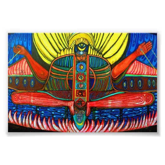 Berlin Wall Graffiti Artwork Street Art Deutschlan Fotodruck (Vorne)