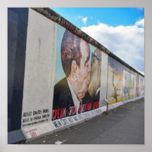 Berlin Wall Kiss Mural, Deutschland