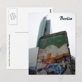 Berlin wall potsdamerplatz postkarte (Vorne/Hinten)
