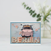 Berlin Wall Street Art Collection - 5 von 7 Postkarte (Stehend Vorderseite)